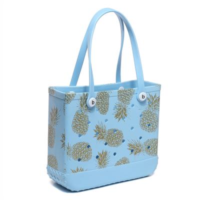 Factory Direct Hot Selling Waterproof EVA Large Handbag Fashion Women Hand Tote Bag Beach Bag