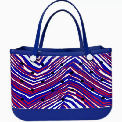 Fashionable Trendy Large Capacity EVA Waterproof Picnic Travel Beach Bag for Women Shopping